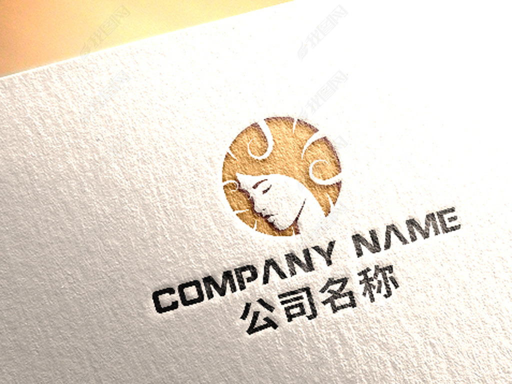 原创美女头像品牌商标版权可商用