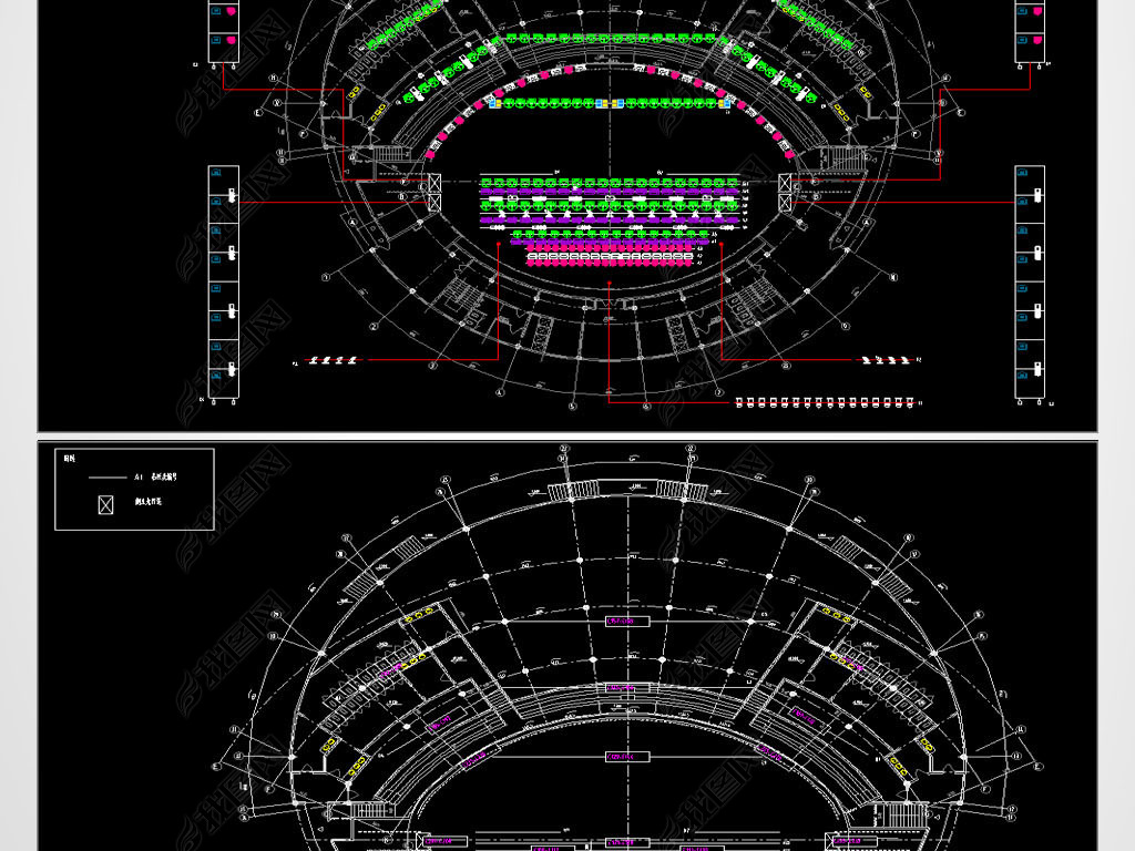 舞台灯光照明设计图下载-编号24154158-cad图纸-我图网