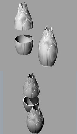 犀牛建模花瓶专题模板-犀牛建模花瓶图片素材下载-我图网