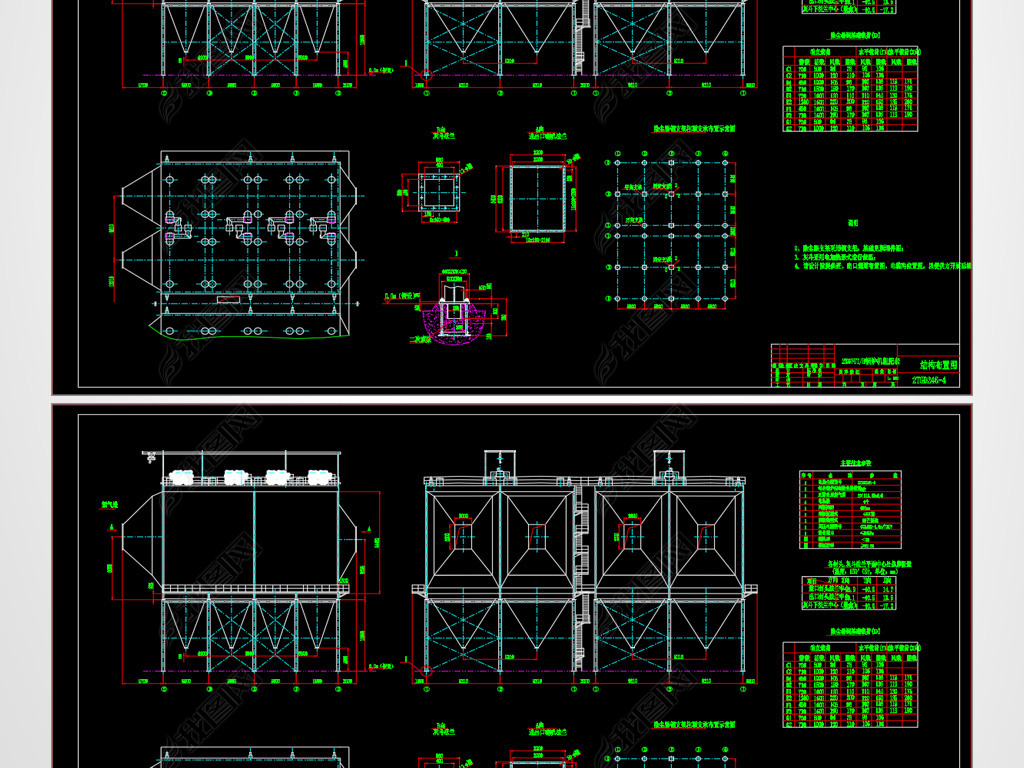 2x670T-H¯׽ṹCADͼCADе