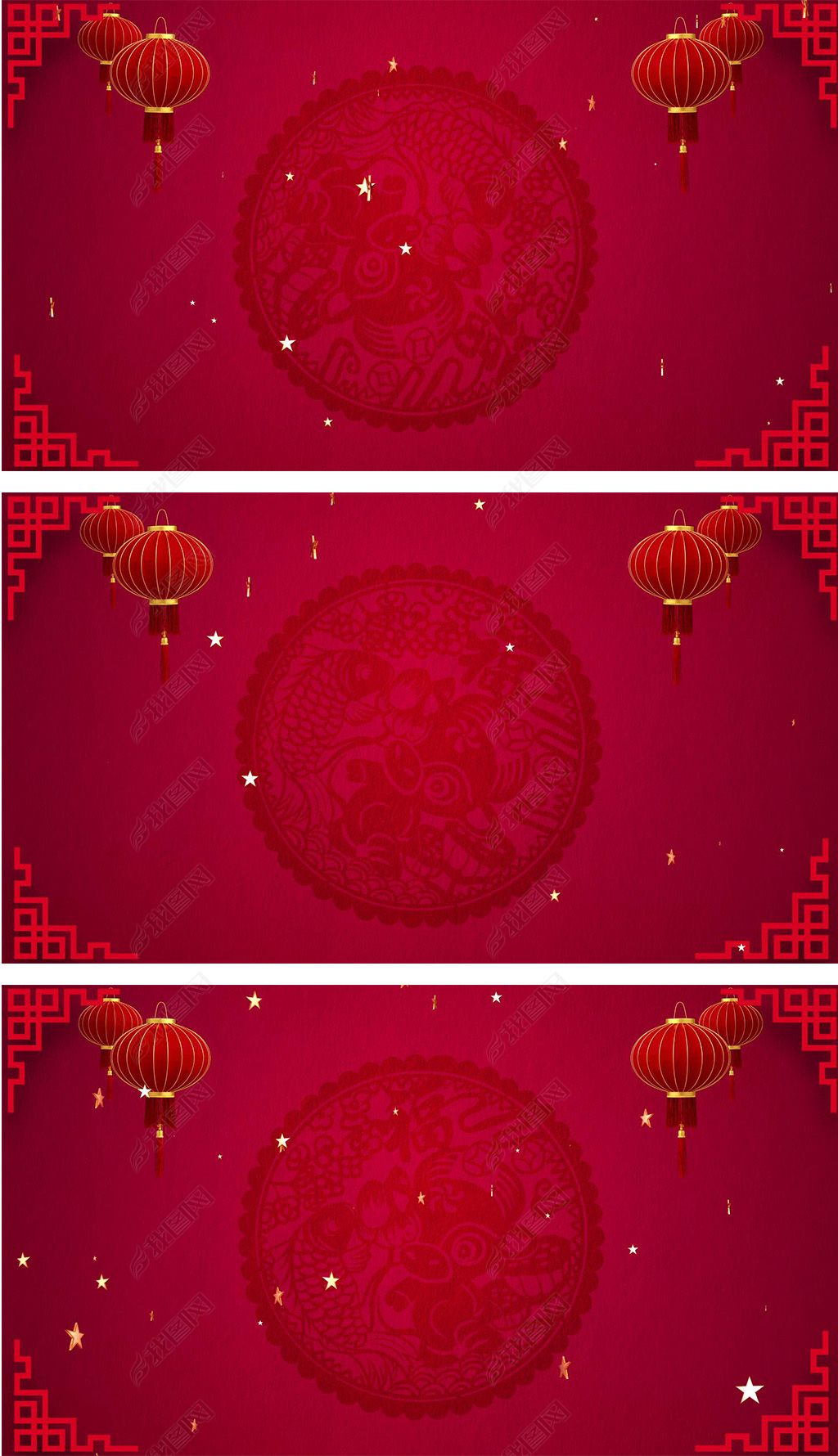 2021新春喜庆晚会视频背景下载-编号24177977-春晚视频背景-我图网