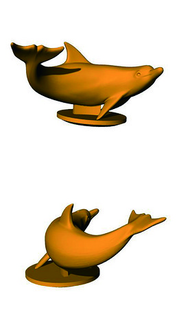 3d打印之海豚模型