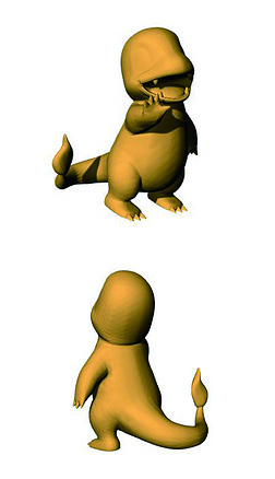 3d火龙单体模型|3d打印之小火龙模型