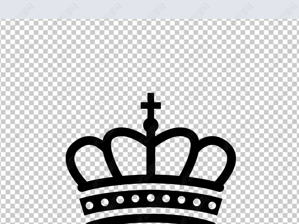 简约矢量皇冠王冠套图元素免扣元素png素材ai