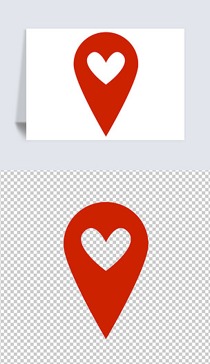 定位图标标志地图位置卫星定位免抠高清素材png矢量ai