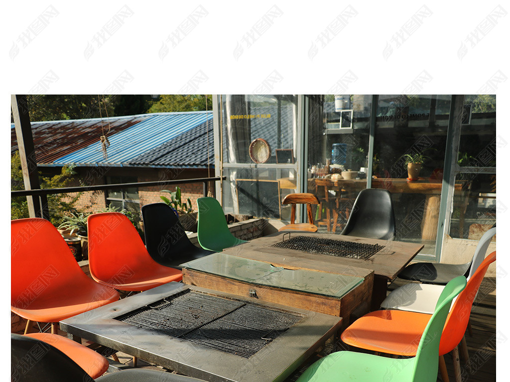 屋顶烧烤屋顶聚会场地拾翠民艺公园指北针屋顶