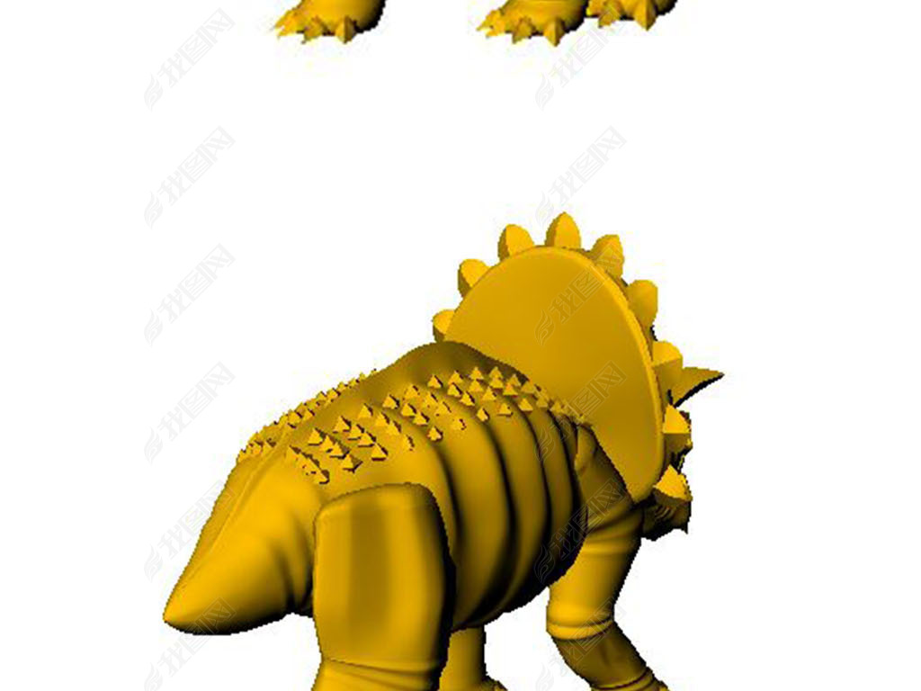 五角龙模型(可3d打印,含stl)3d素材下载 - 编号24212327 - 我图网3d