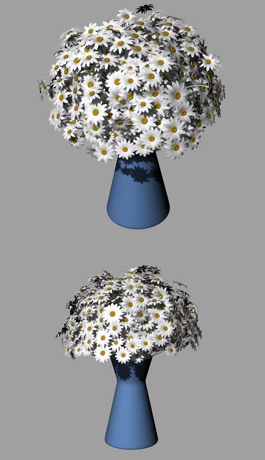 花朵鲜花花瓶插花8犀牛模型3d模型obj模型