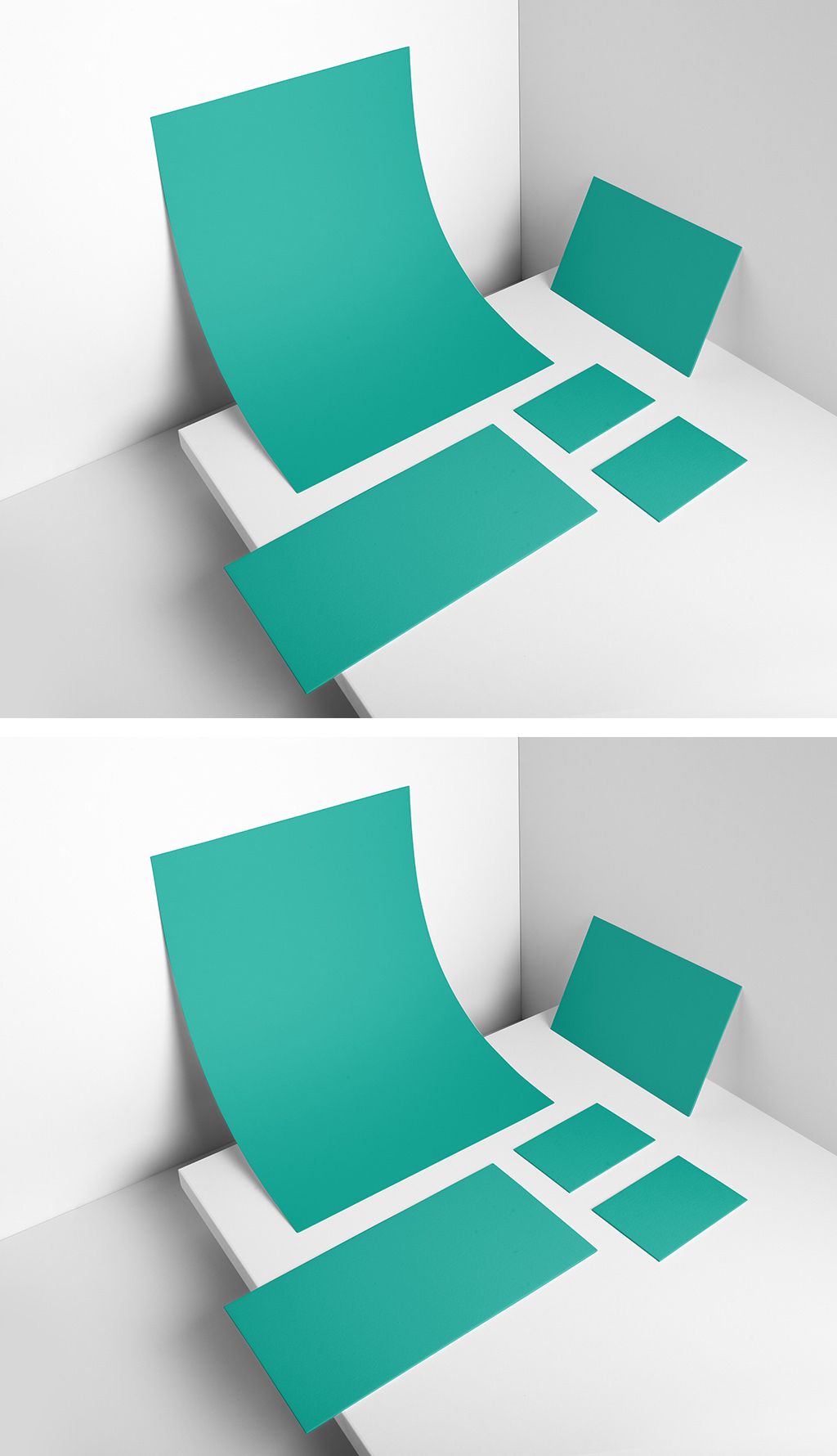 办公商务平面设计vi展示样机