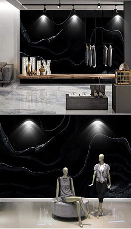 服装店背景墙下载排行榜