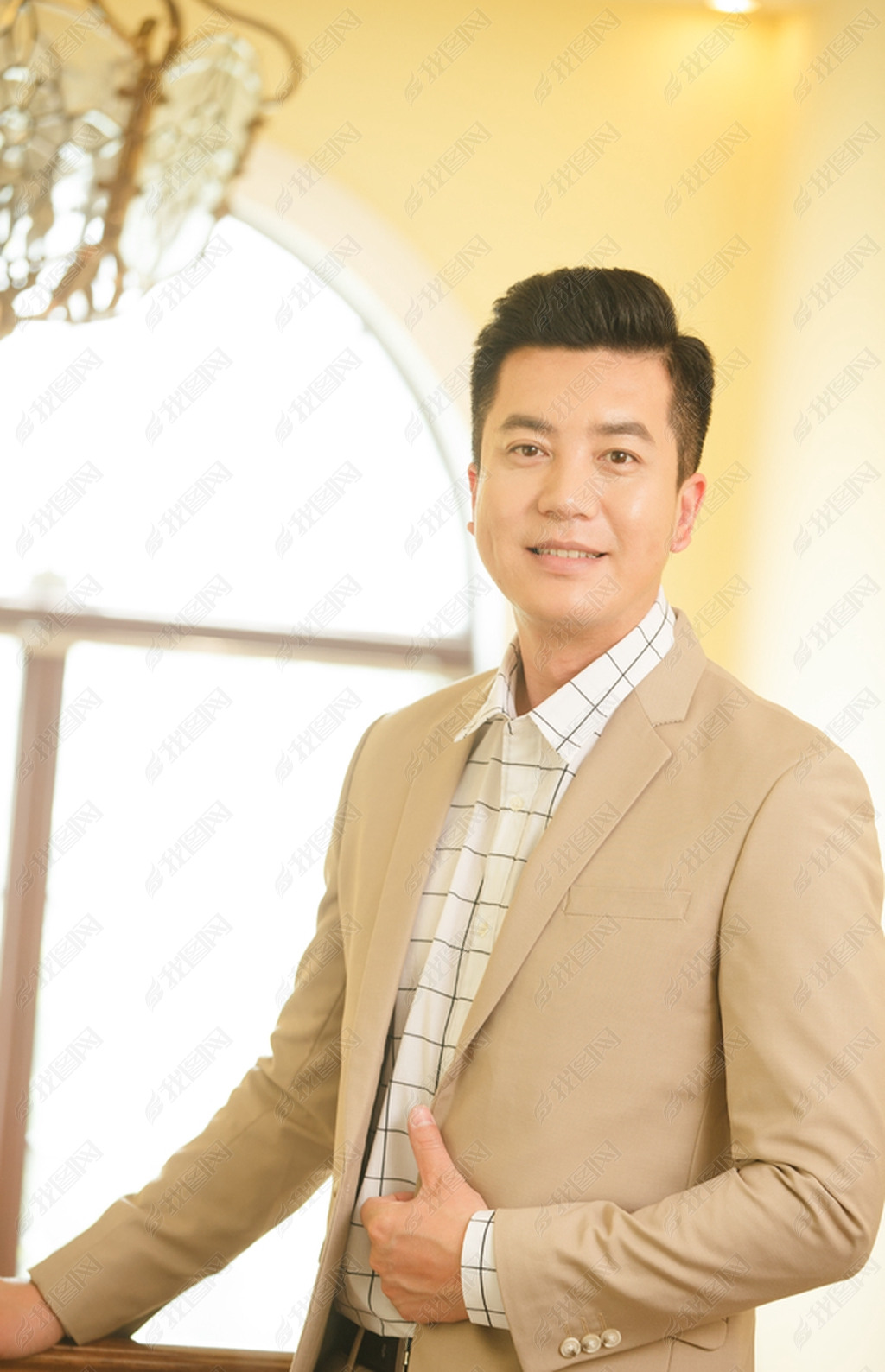 原创成熟的中年男人版权可商用