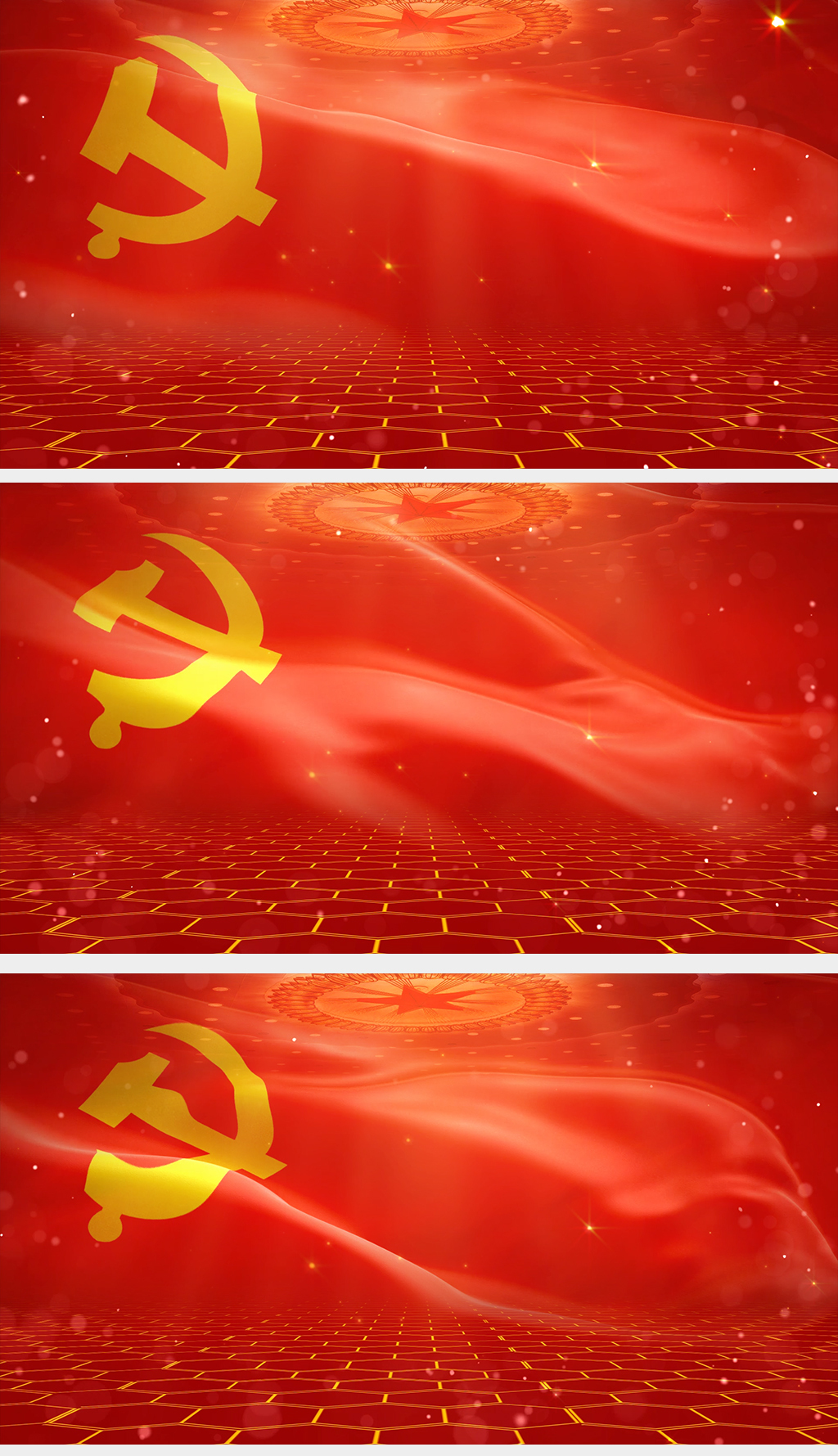 原创建党100年党政党史宣传背景视频素材