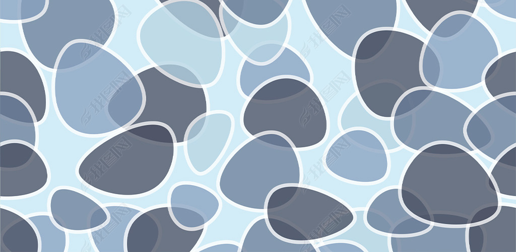 时尚清新ins风抽象圆圈背景雨伞图案印花