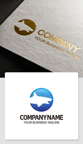 鲨鱼logo标志简洁干净logo含义