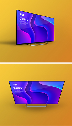 电视机屏幕界面贴图