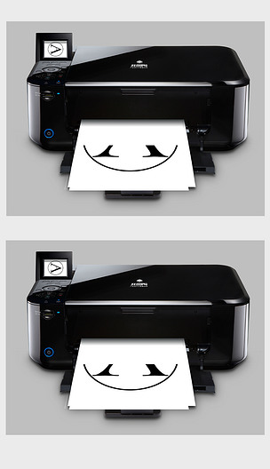 精美大气打印机样机贴图