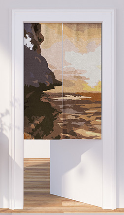 门帘ins风北欧简约现代装饰帘-214146