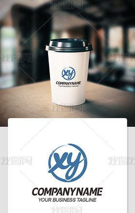 xy开头logo设计xy元素标志个性象征意义