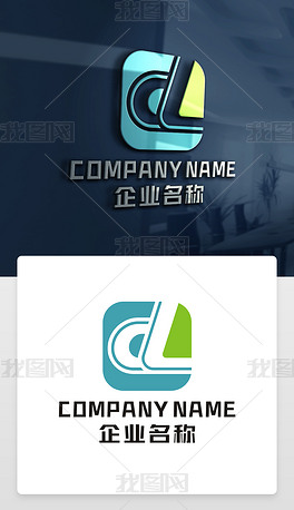 原创dl字母标志dl标志ld字母标志ld标志版权可商用