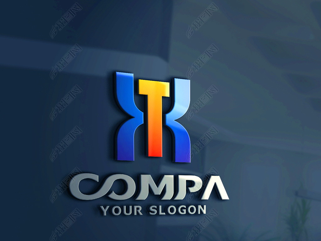 原创ht字母logo设计ht字母标志ht字母商标版权可商用