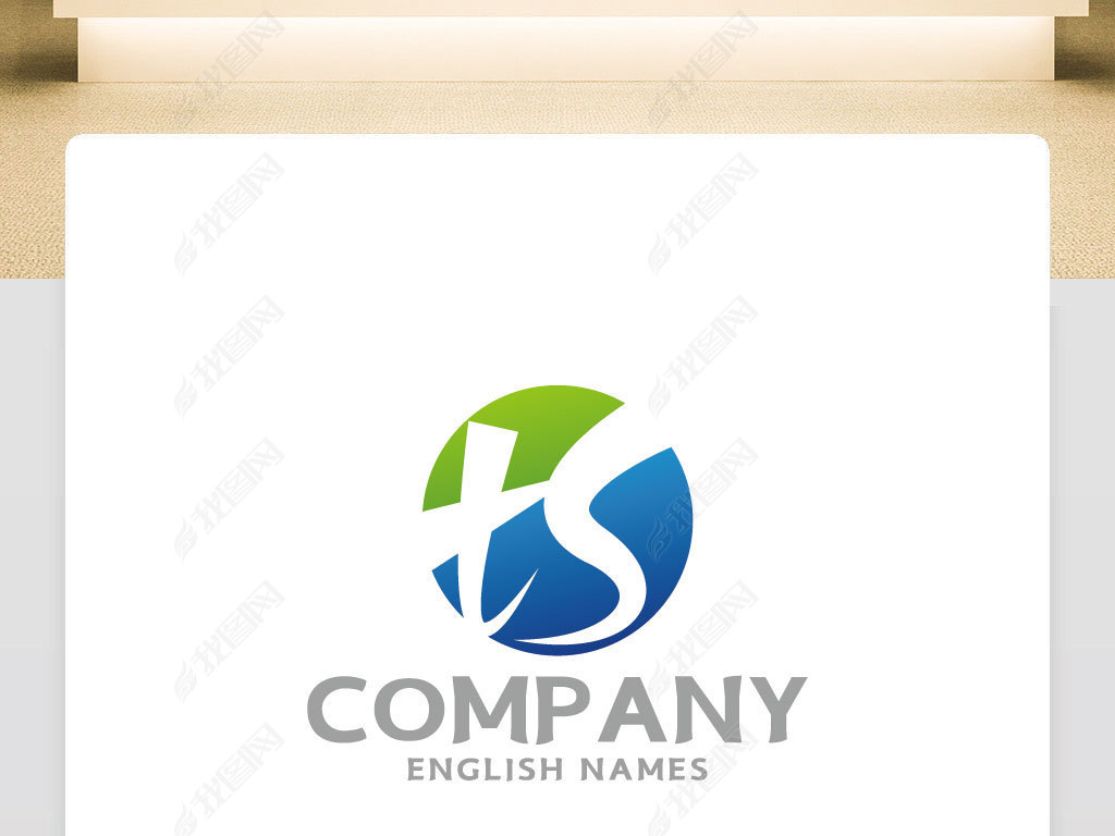 原创ts字母标识企业公司logo设计版权可商用