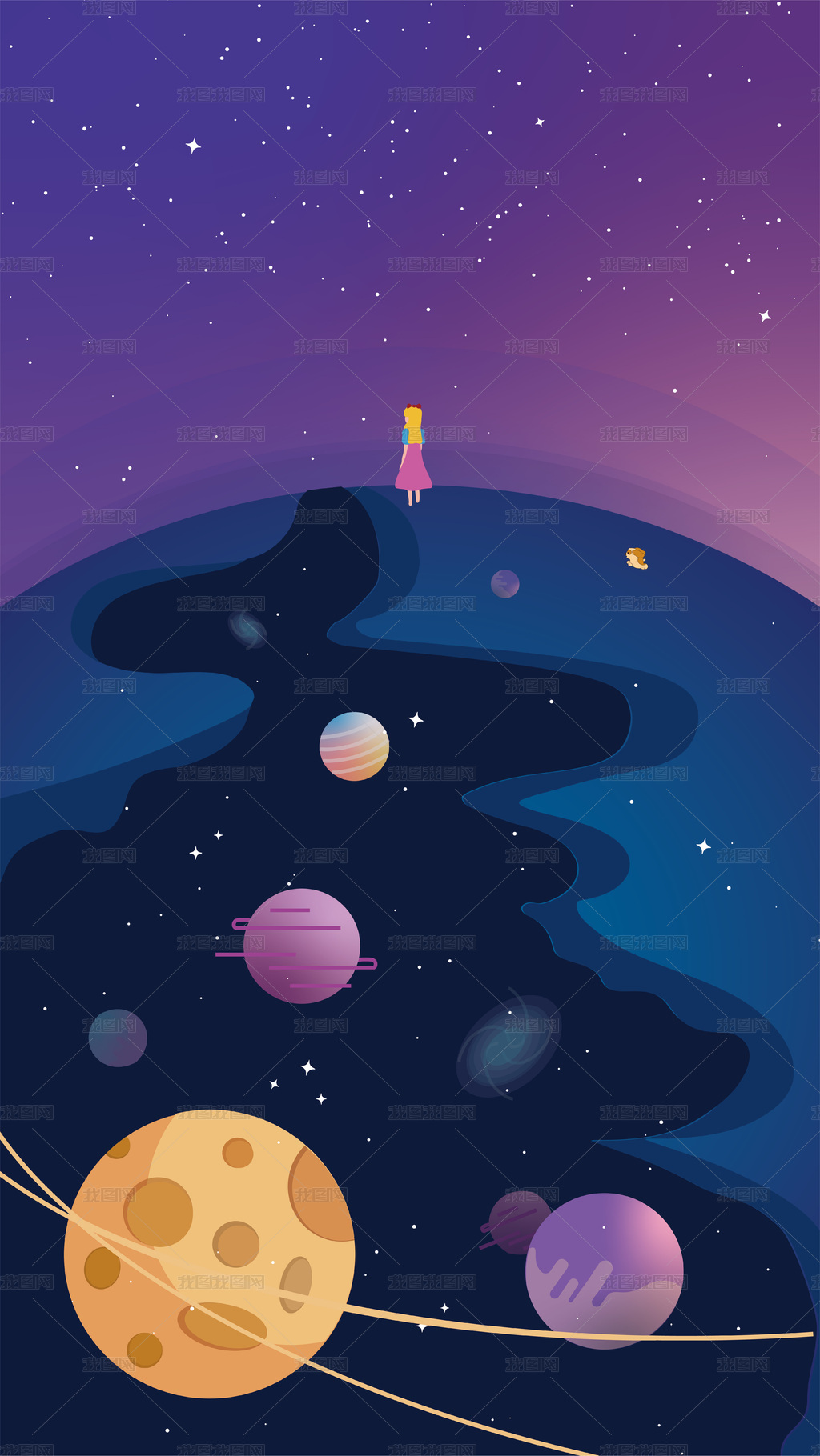 紫色卡通商业梦幻星空背景图片素材模板下载 卡通 手绘 我图网 紫色卡通商业梦幻星空背景图片素材模板下载 卡通 手绘 我图网
