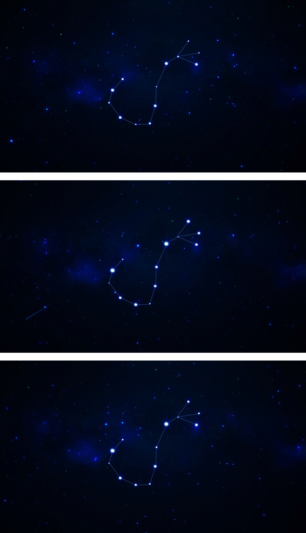 星空连线十二星座天蝎座