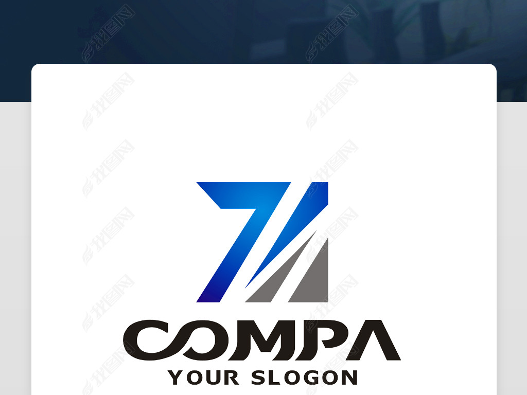 原创zh字母logo设计zh字母标志zh字母商标版权可商用