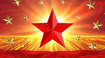 歌曲红星歌曲谱背景视频|闪闪的红星(红星闪闪)经典儿歌背景