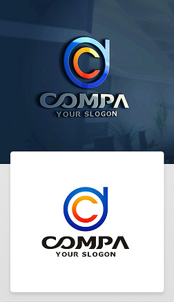 cd字母logo设计cd字母标志cd字母商标