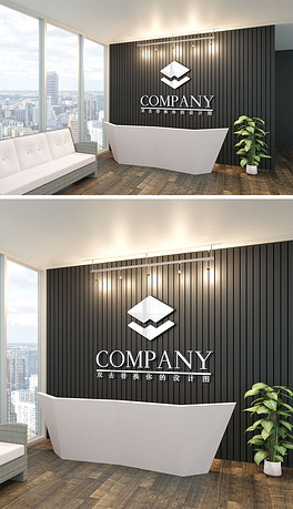 前台logo样机高品质鼠标垫样机高清室内沙发背景墙壁纸效果图场景样机