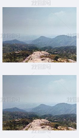 台山广海山顶山岭图片