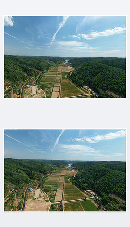 延安南泥湾全景图