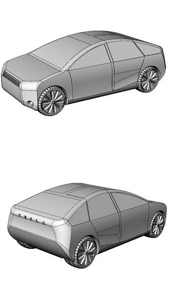 概念车越野车汽车SUV犀牛模型obj模型3D