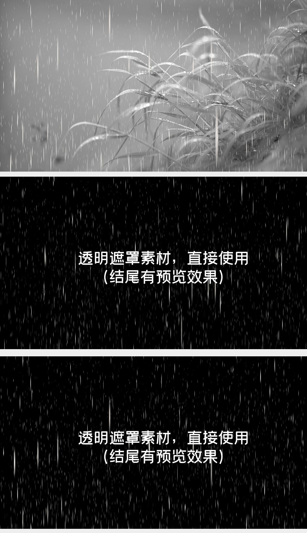 蒙蒙细雨的夜晚,动态,动画_大山谷图库