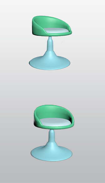 原创椅子3Dmax模型-版权可商用
