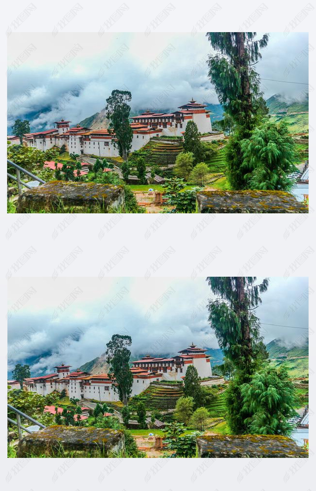 Trongsa ڣһϵ Dzongs ڲͥԺ.