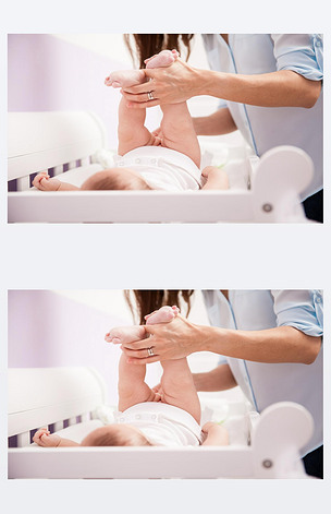 原创宝宝得她换尿布