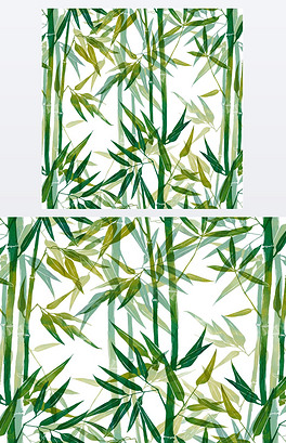 bamboo - seamless pattern
