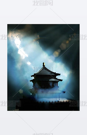 Zen buddhistiska tempel i bergen