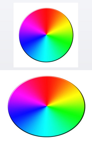 圆形颜色