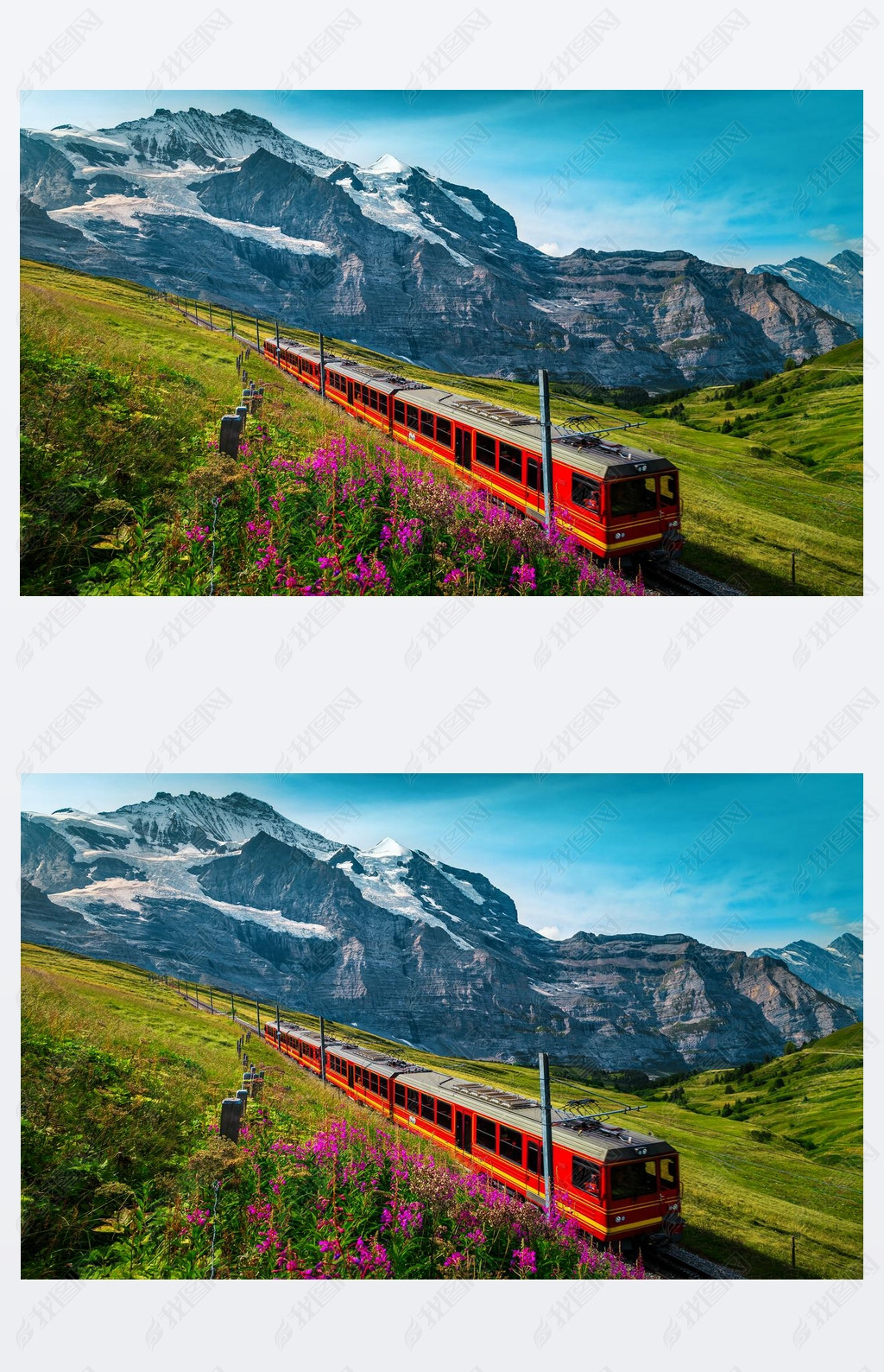 ĳ·綯ɫгѩɽбïҰͺɫͳKleine Scheidegg  Grindelwald  Bernese Oberland ʿŷ