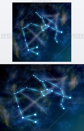 Sagittarius constellation and symbol