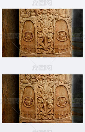 Pillar Carving at Sanchi