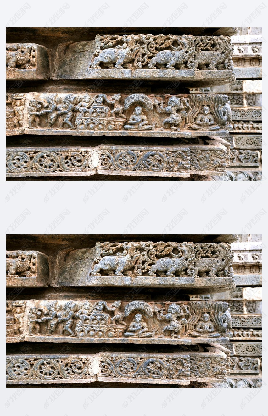 ڵ Bhakta  totured ෽ Kedareshwara , Halebidu, , ӡȡ,  Pathala, Ͷȼ Yagna ״ 