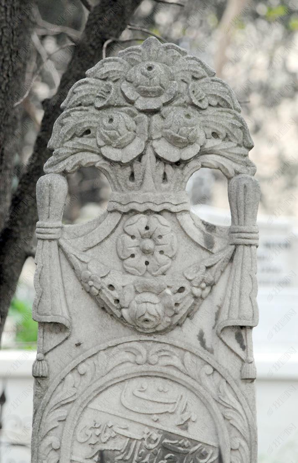 DECEMBER 23,2009 ISTANBUL.Istanbul is the center of culture of tombstones.