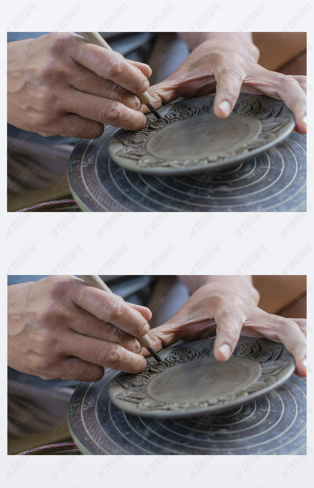 Carving clay for make earthenware