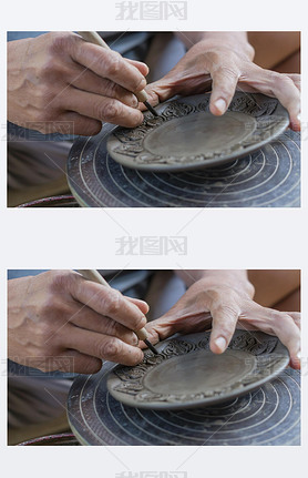 Carving clay for make earthenware