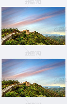 greatwall the landmark of china and beijing