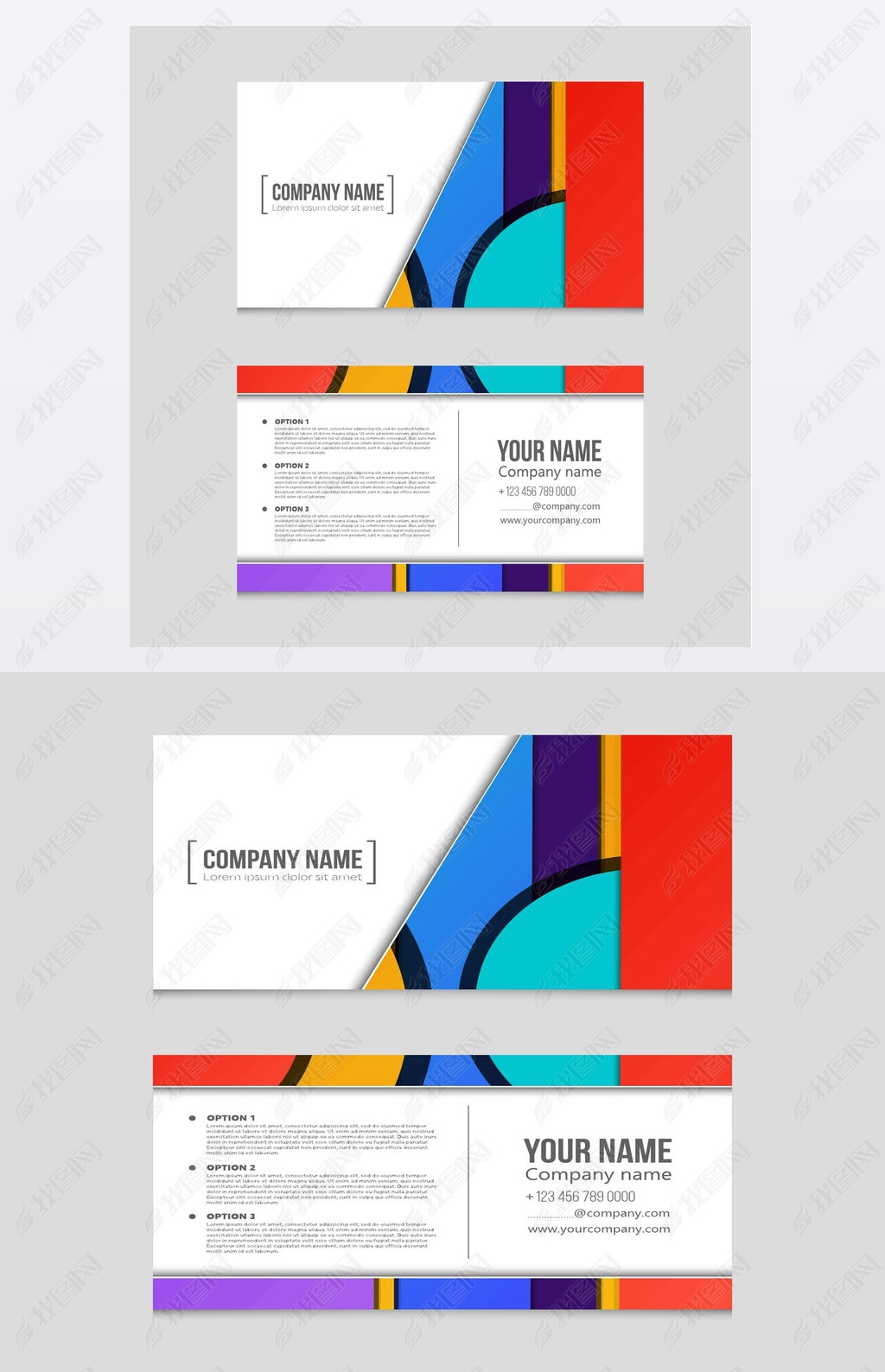 Abstract vector layout background set. For art template design, list, front page, mockup brochure th